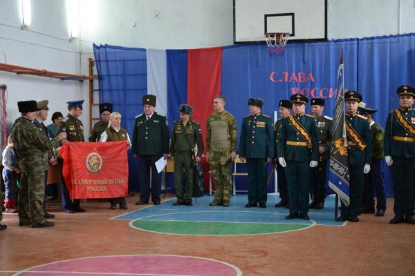 День воссоединения Крыма с Россией уйское казачество встретило вместе с Героем России.